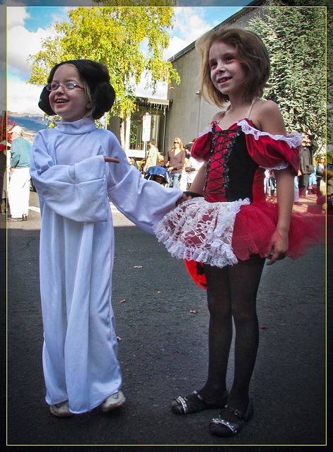 Princess Leia and Queen of Hearts