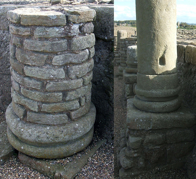 Corbridge 8 - Columns