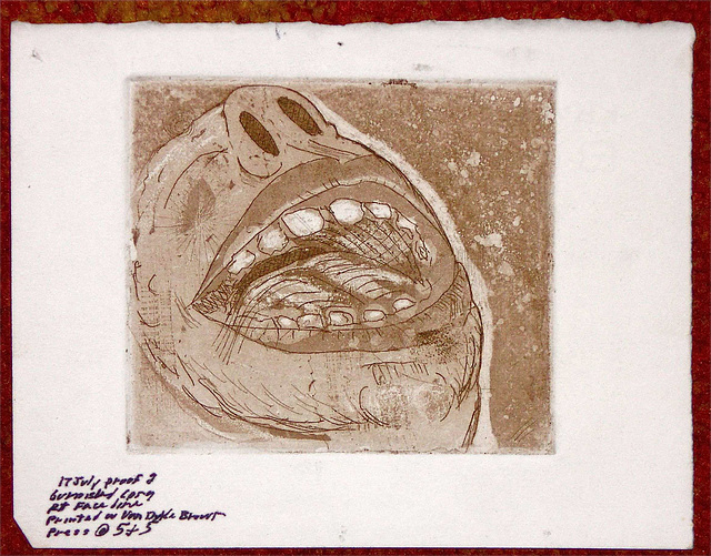 Proof run. Etchings and Engravings  Circa 1980