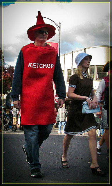 Ketchup Man and Bridget Jones