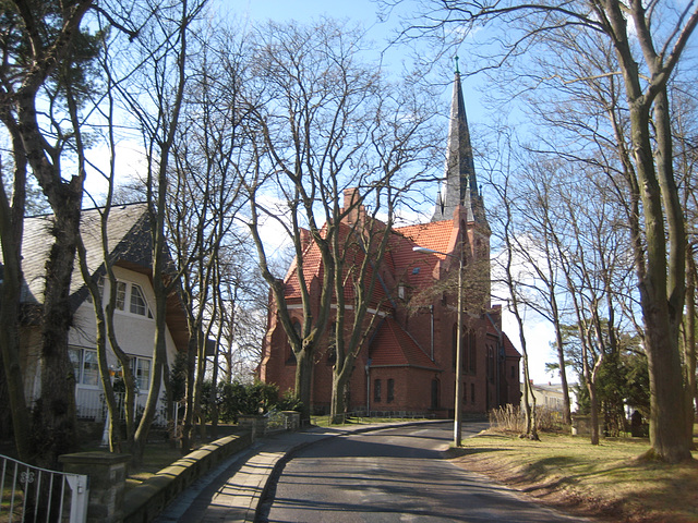 Usedom - Kirche in Ahlbeck