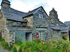 old post office, tintagel, cornwall