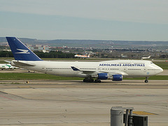LV-AXF B747-475 Aerolineas Argentinas