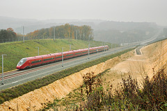 AGV italo sur LGV Rhin-Rhône