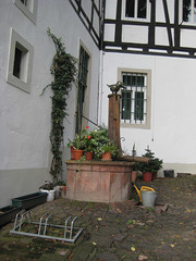 Altenburg - Hofidylle mit Brunnen