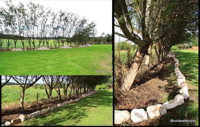 Flowerbed construction