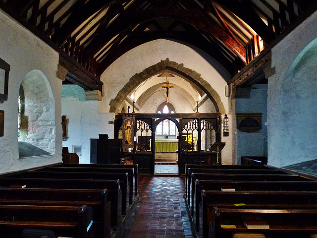 tintagel church, cornwall