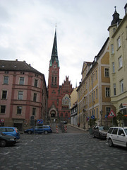 Altenburg - Blick zur Brüderkirche