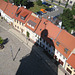 Altenburg - Schatten des Nicolaikirchturms