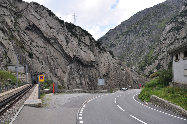 Holiday 2009 – New Devil's Bridge of the Gotthard Pass, Switzerland