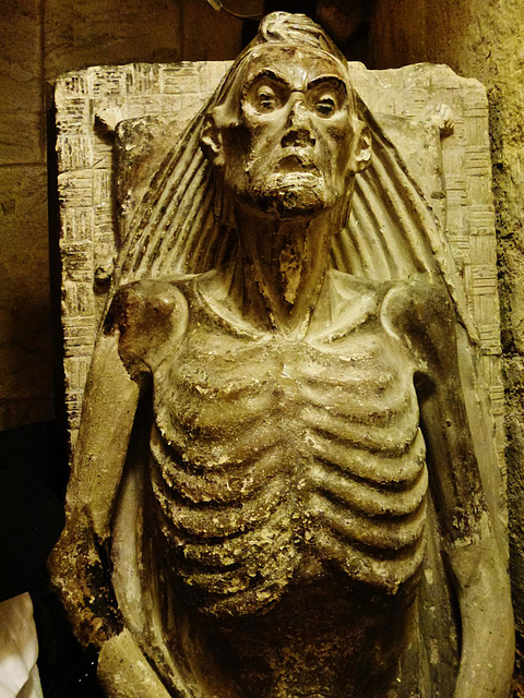 st.john's priory, finsbury, london,c16 tomb,gisant effigy of sir william weston, 1540, last prior here