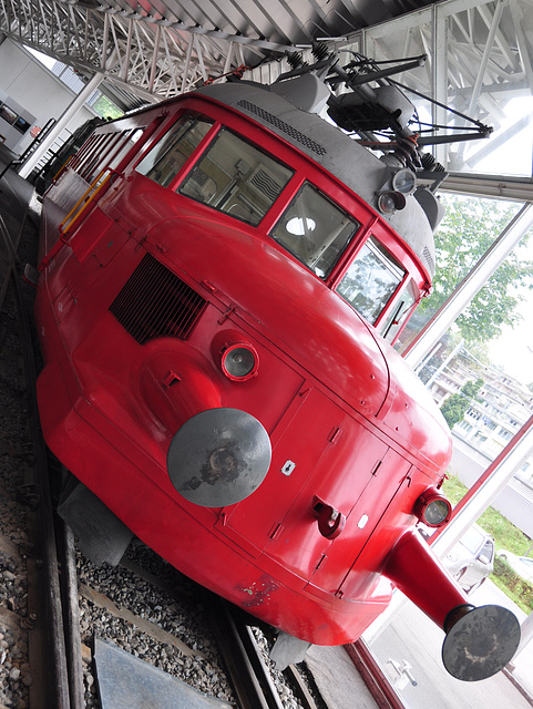 Holiday 2009 – 1936 Electric railcar RCe 2/4 nr. 203 Red Arrow