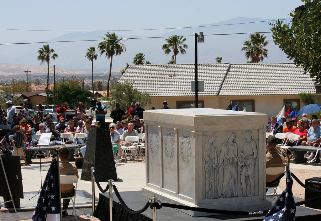 Memorial Day Ceremony In Desert Hot Springs (1956)