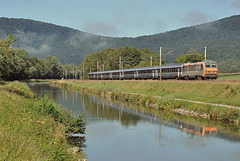 Train Corail dans la Vallée du Doubs