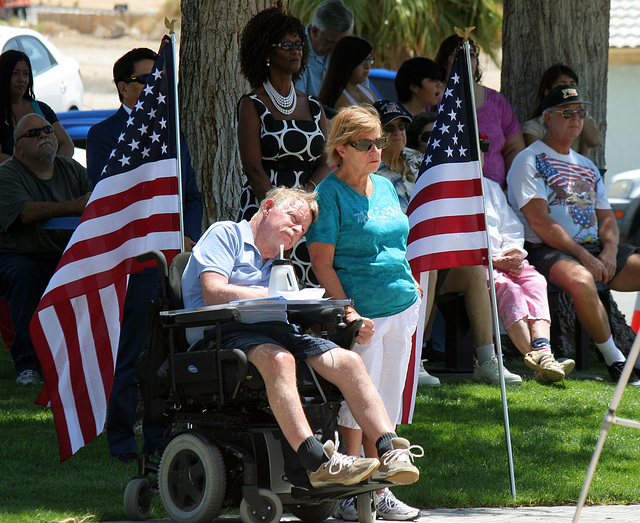 Memorial Day Ceremony In Desert Hot Springs (1958)