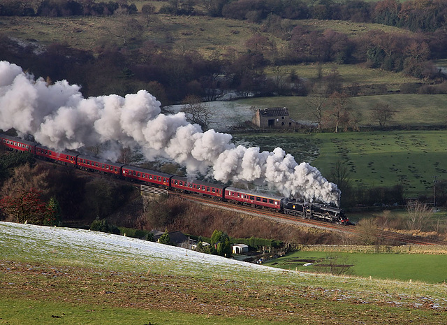 Black 5 passing Combs