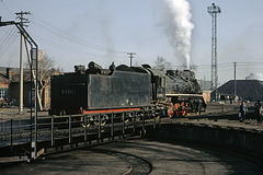 Leaving the roundhouse