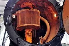 Holiday 2009 – Smoke box of the 1916 Steam engine C 5/6 nr. 2965 Elephant