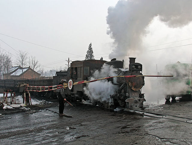 Steam at the crossing