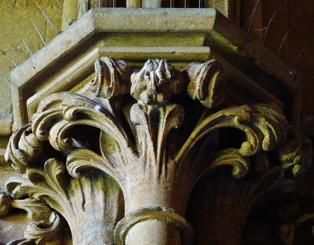 north porch, wells cathedral