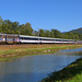 Pèlerin en W dans la vallée du Doubs