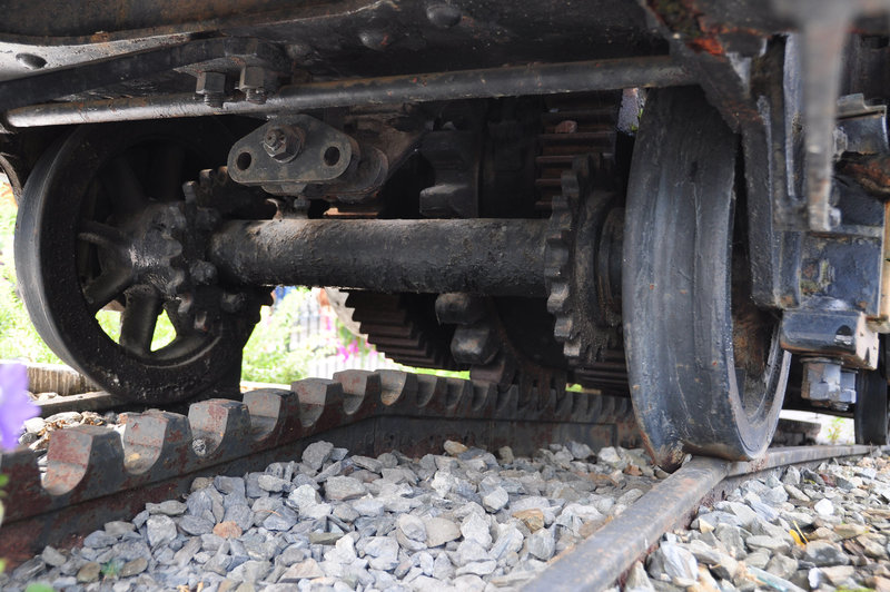 Holiday 2009 – Old steam engine of the Montenvers Railway