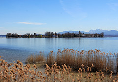 Chiemsee mit Fraueninsel