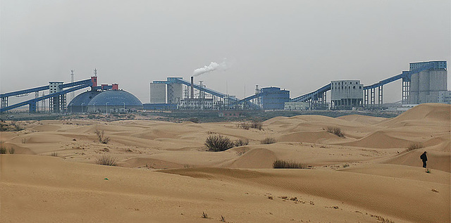 Coal in the desert