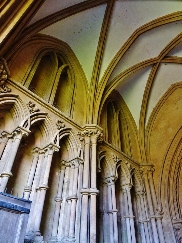 north porch, wells cathedral