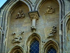 north porch, wells cathedral