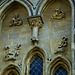 north porch, wells cathedral