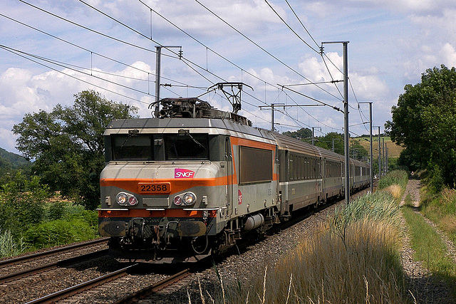 BB 22358 vers Bourgoin