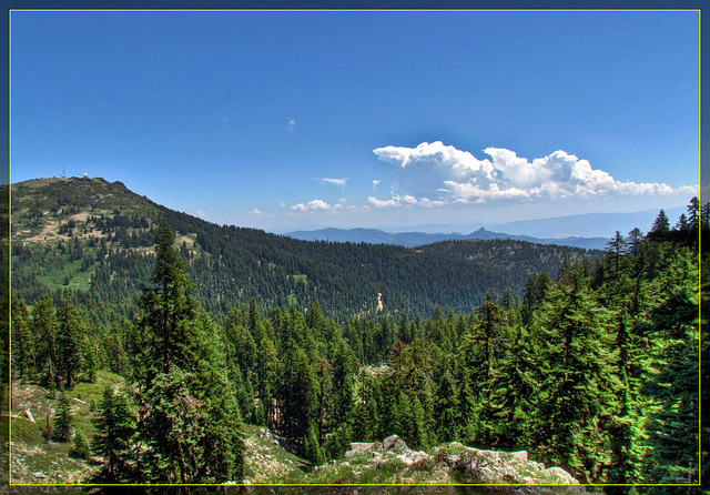 Vista with Pilot Rock and Observatory