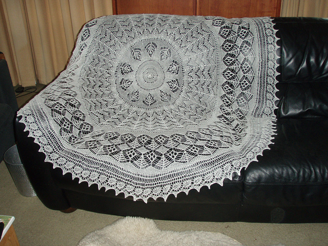 Shetland Tea Shawl