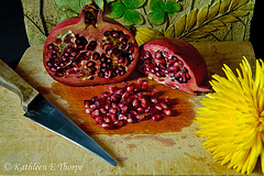 Pomegranate Still Life