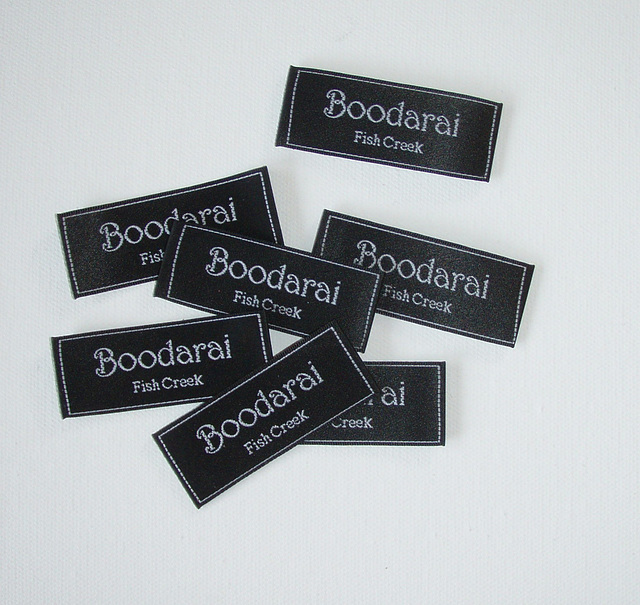 my new clothing labels!
