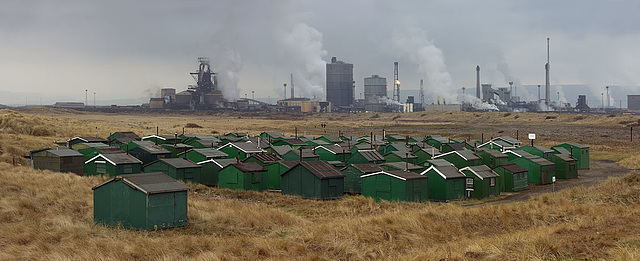 Furnace and huts