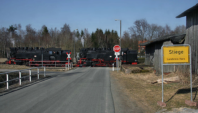 Stiege crossing