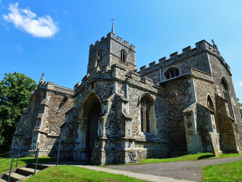 fowlmere church, cambs.