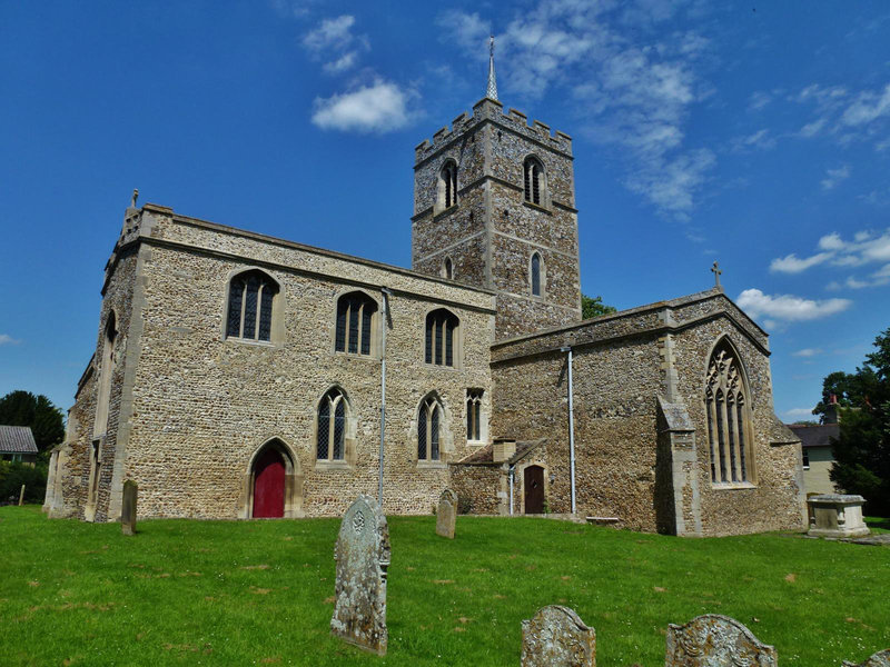 fowlmere church, cambs.