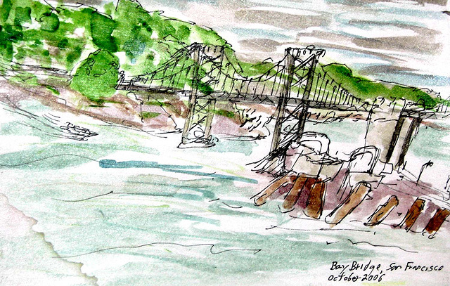 SF Bay bridge 2006