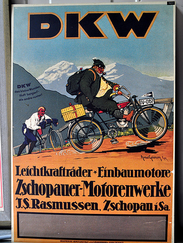 Holiday 2009 – Advertisement for DKW engines