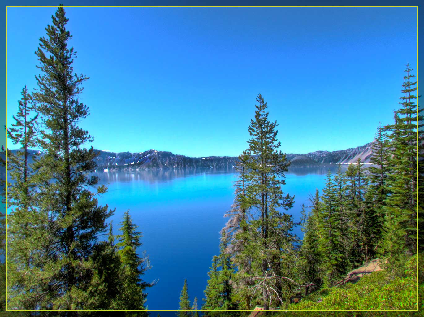 Crater Lake, First View 2011