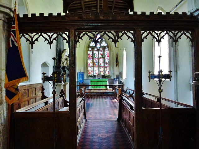 fowlmere church, cambs.