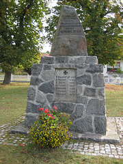 Denkmal 1.Weltkrieg - Zesch am See