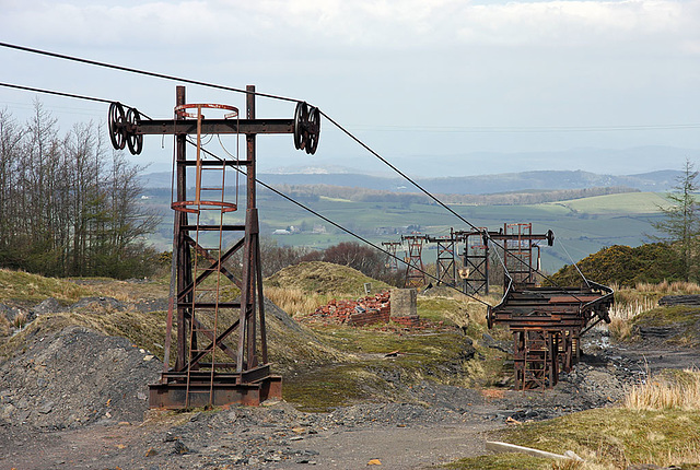 Claughton Manor Brickworks ropeway