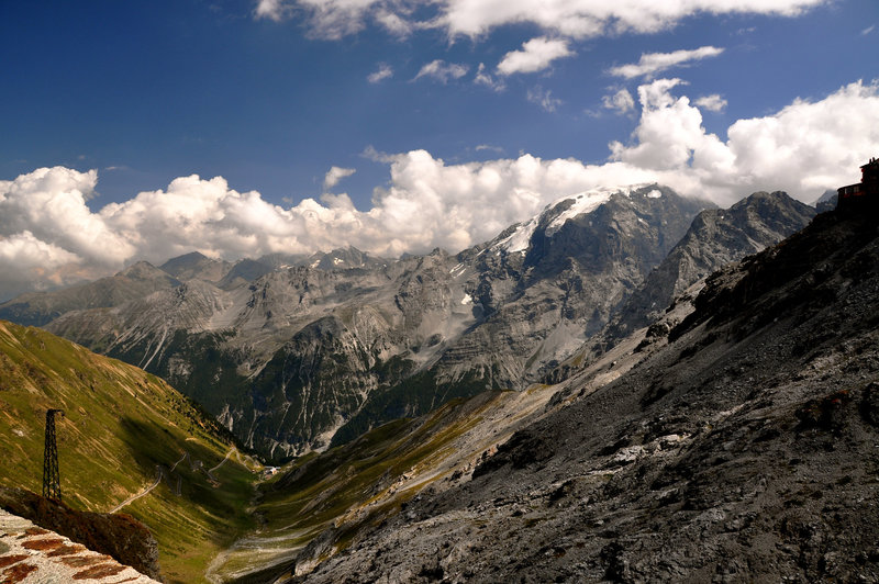 Holiday 2009 – View from the Stelvio Pass