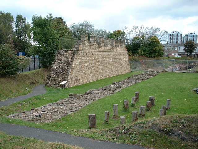 Hadrian's Wall at Segedunum