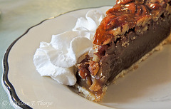 Bourbon Pecan Pie, Veranda Cafe, Black Mountain, NC