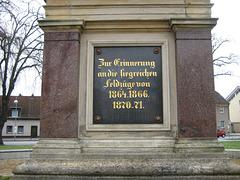 Denkmal Befreiungskriege 1871 - Zossen